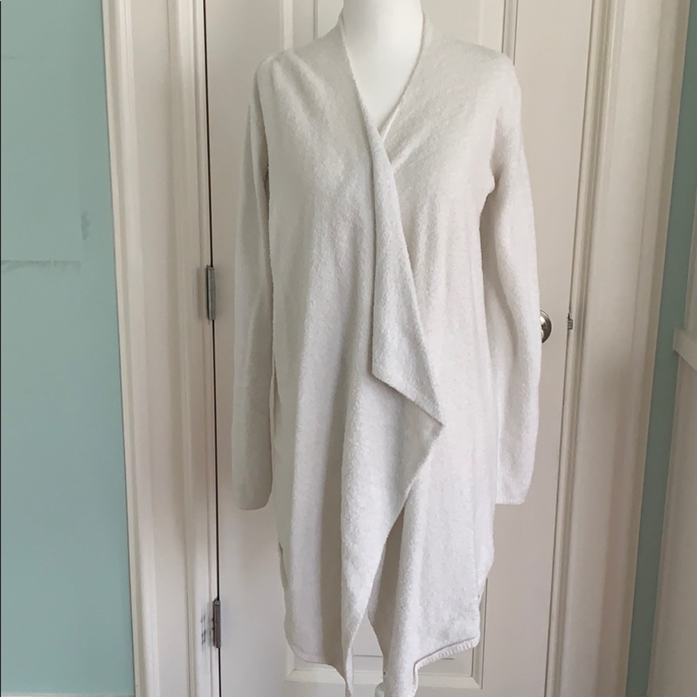 Woman’s barefoot dream sweater